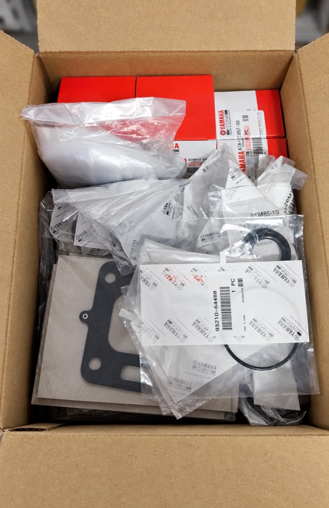 Genuine Japanese parts purchased for an international customer